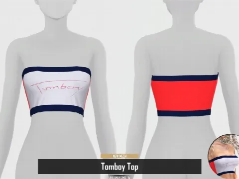 RUCHELLSIMS Tomboy Top