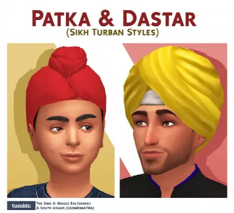 Patka & Dastar (Sikh Turban Styles)