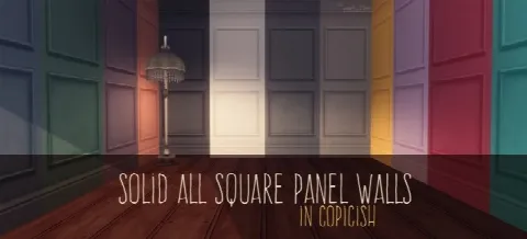 SOLID ALL SQUARE PANEL WALLS