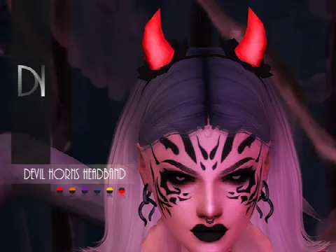Devil Horns Headband