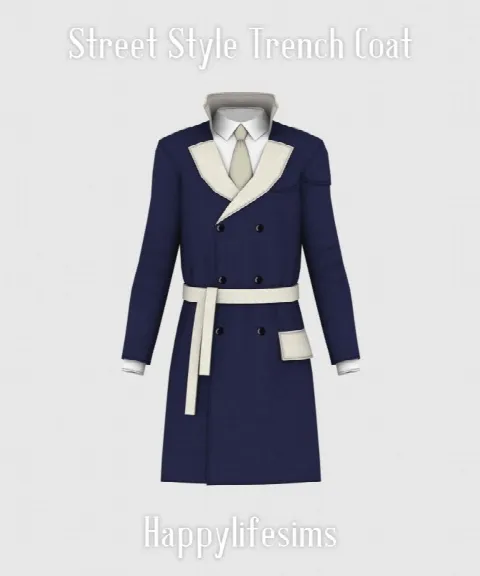 Street Style Trench Coat