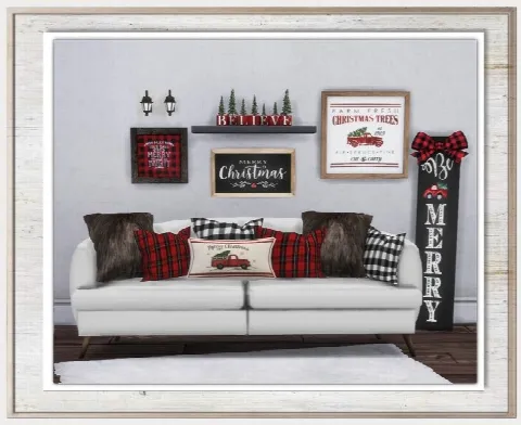 Cozy Cabin Christmas Set