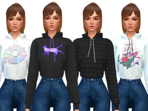 16 super fun cropped hoodies