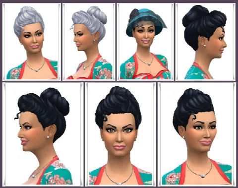 Victorian Bun Small