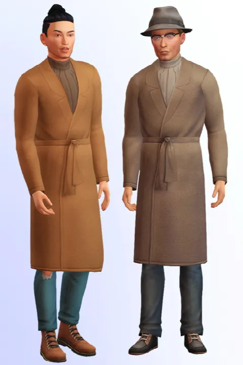 Mr. & Mrs. Fall two coats