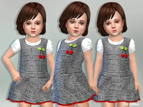Toddler Cherry Dress