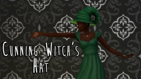 Cunning Witch’s Hat & Mary Witch Shoes