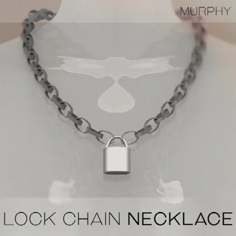 Lock Chain Necklace