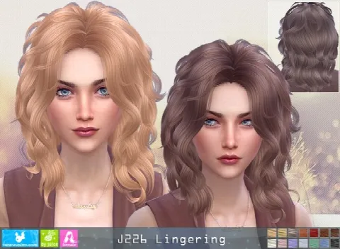 J226 Lingering hairstyle (P)
