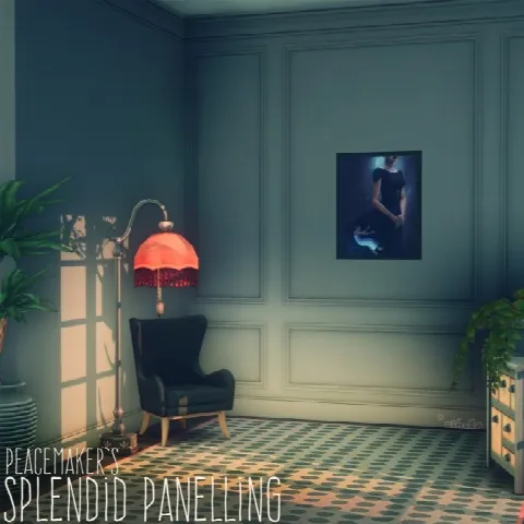 PEACEMAKER’S SPLENDID PANELLING in 48 Image Spectra colours
