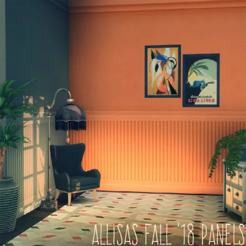 ALLISAS FALL ‘18 SOLID PANEL WALLS IN IMAGE SPECTRA