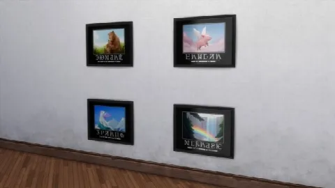 Unlock the Positivity Challenge Motivational Posters