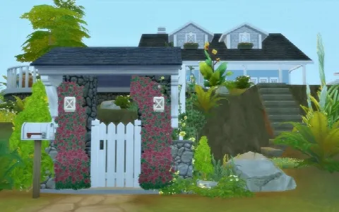 House 64 Brindleton Bay by Viasims, Sims 4 residential lots CC – image 3