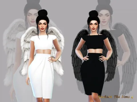 Angel style outfit