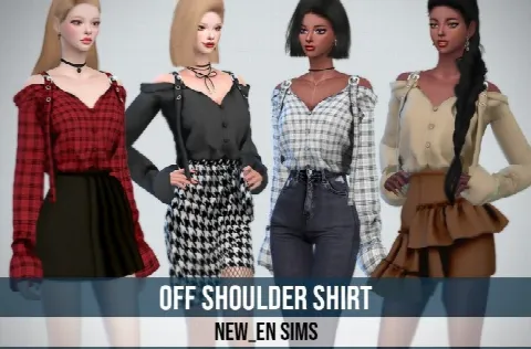 Off Shoulder Shirt
