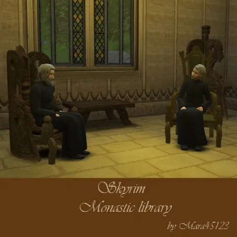 Skyrim Monastic library