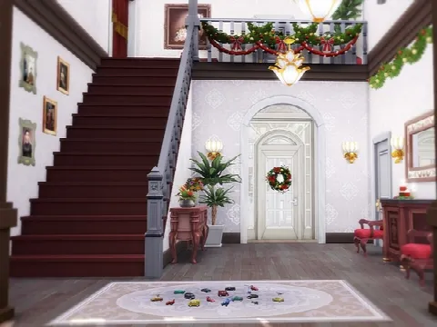 Home Alone House by MychQQQ, Sims 4 residential lots CC – image 3