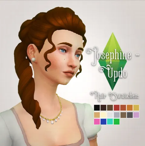 Josephine Hair Updo