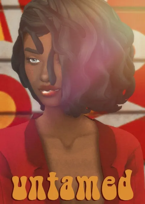 Shespeakssimlish V1+V2 Untamed hair recolours