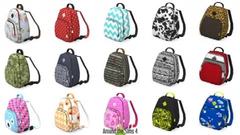 Backpacks Clutter