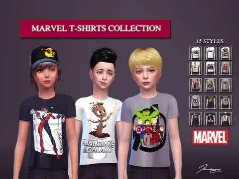 Marvel T-Shirts Collection