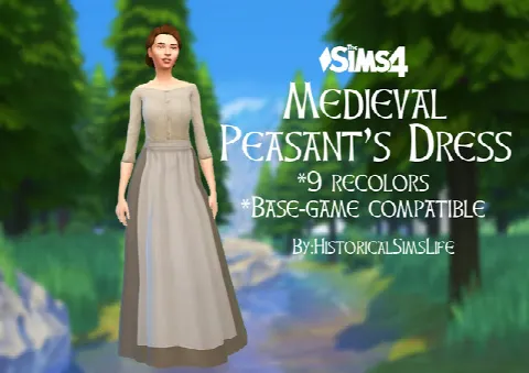 Medieval Peasant’s Dress