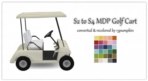 2To4 Conversions of MDP’s Golf Cart