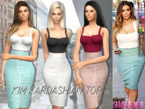Kim Kardashian Top