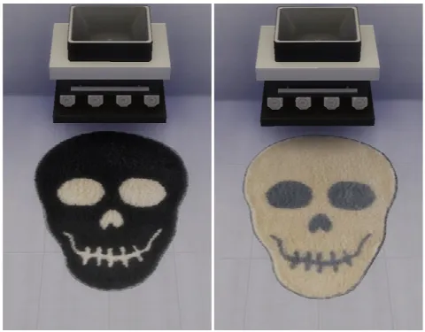Skull rugs