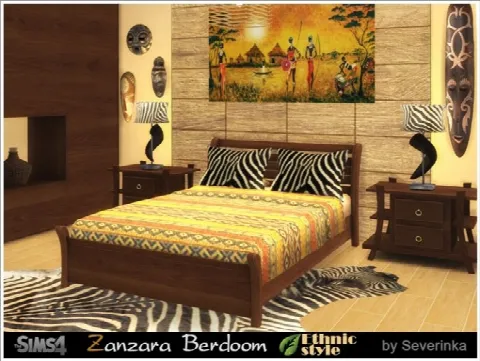 Zanzara bedroom