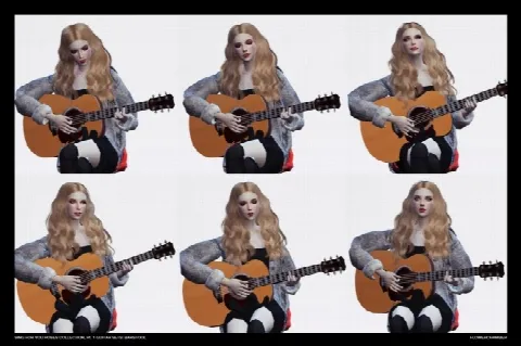 SING FOR YOU Poses collection, pt.1: Guitar Sets
