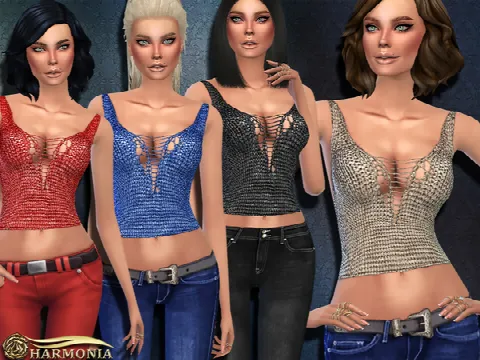 Torn Ripped Sweater Tank Top