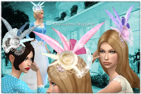 Vintage Hat Fascinators