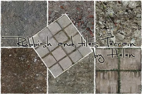 Rubbish and Tiles Terrain