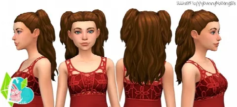 Floppy Bunny Ears Half Up Half Down Series (Part 01)