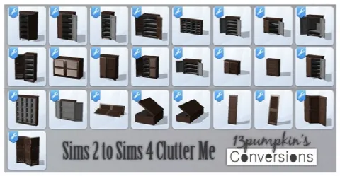 S2 to S4 Clutter Me conversions
