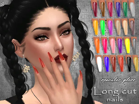 Long cut nails