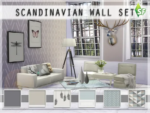 Scandinavian Wall Set