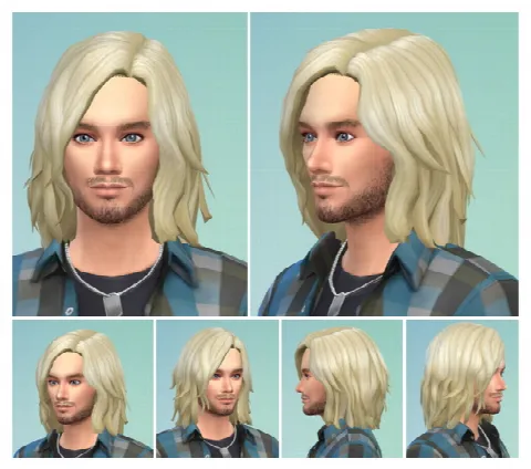 Kurt Cobain & Kurty Hair