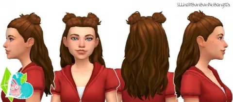 BunBun Hair Half Up Half Down Series (Part 02)