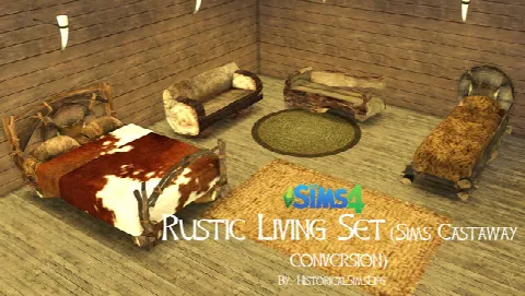 Rustic Living Sims Castaway Conversion