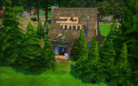 Mystery Shack by Zagy, Sims 4 residential lots CC – image 3