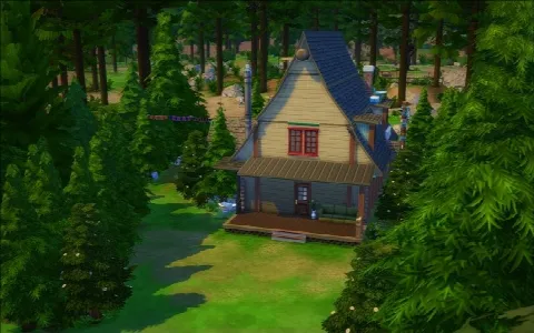 Mystery Shack by Zagy, Sims 4 residential lots CC – image 4