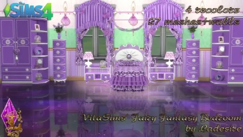 VitaSims Fairy Fantasy Bedroom