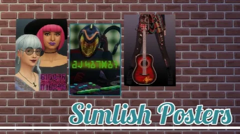 Simlish Posters