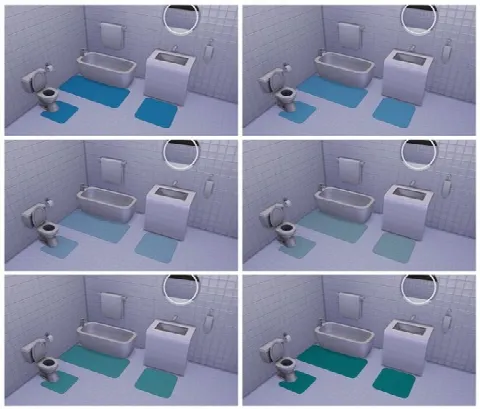 Bath Rugs by deelitefulsimmer, Sims 4 decor CC – image 3