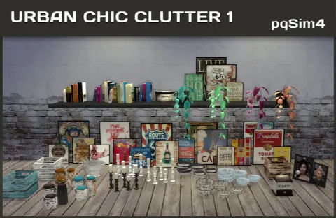 Urban Chic Clutter 1