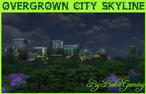 Overgrown City Skyline Replacement
