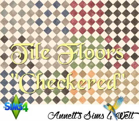 Checkered Tile Floors