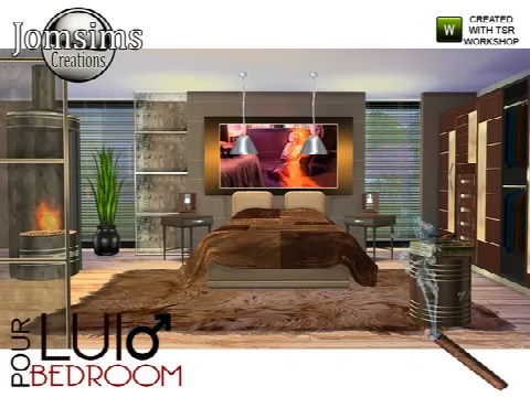 Pour Lui Bedroom